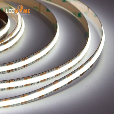 LEDHOME COB 灯带 528led/m 8mm 5watts 输入 5v COB LED 灯带